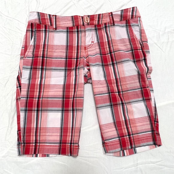 Vans Plaid Shorts Size 1 - Picture 1 of 6